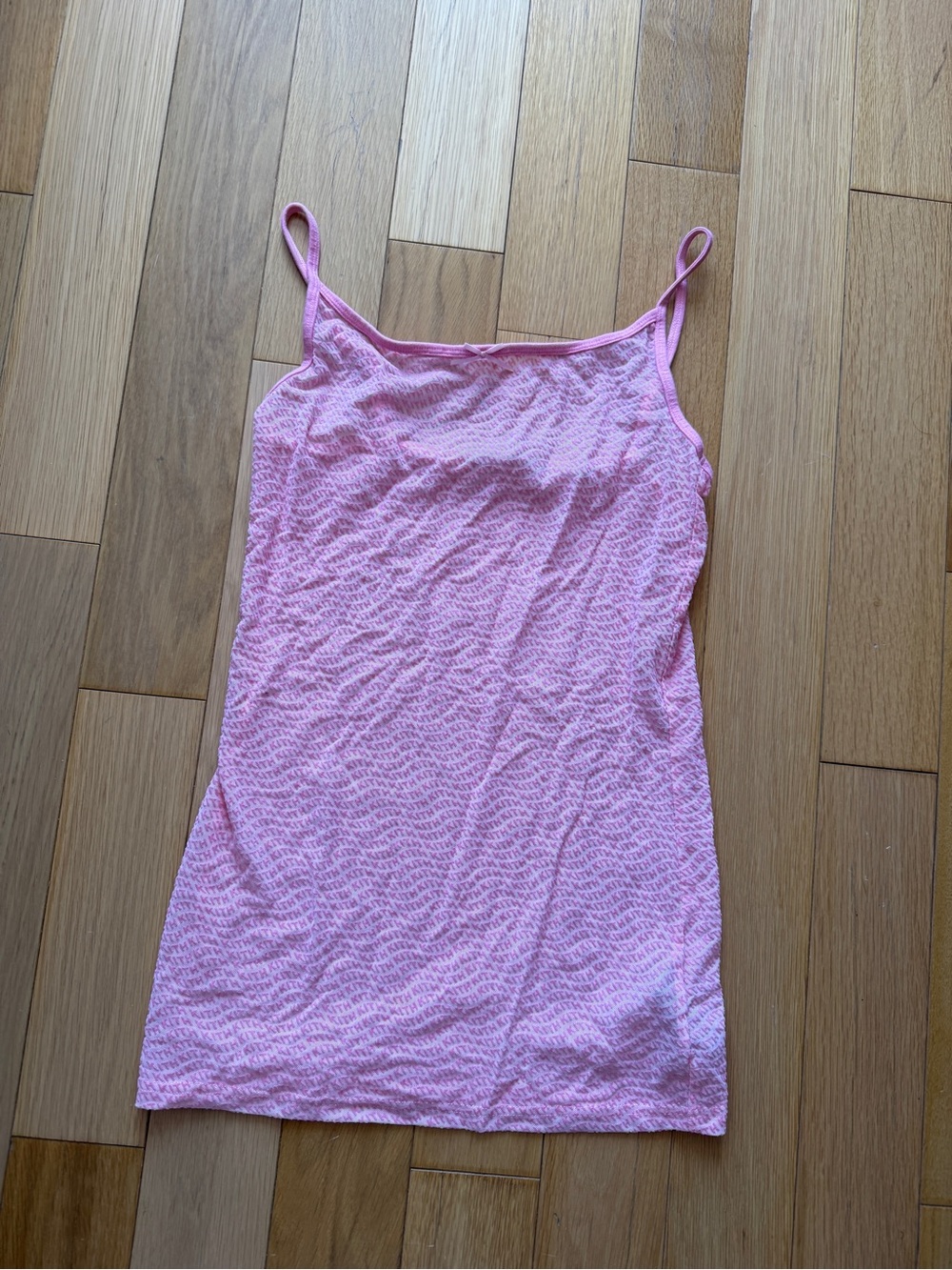 Kith Wavy Monogram Sheer Mini Dress